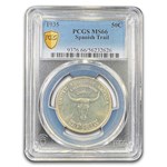 1935 Old Spanish Trail Half Dollar Commem MS-66 PCGS