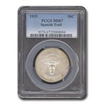 1935 Old Spanish Trail Half Dollar Commem MS-67 PCGS