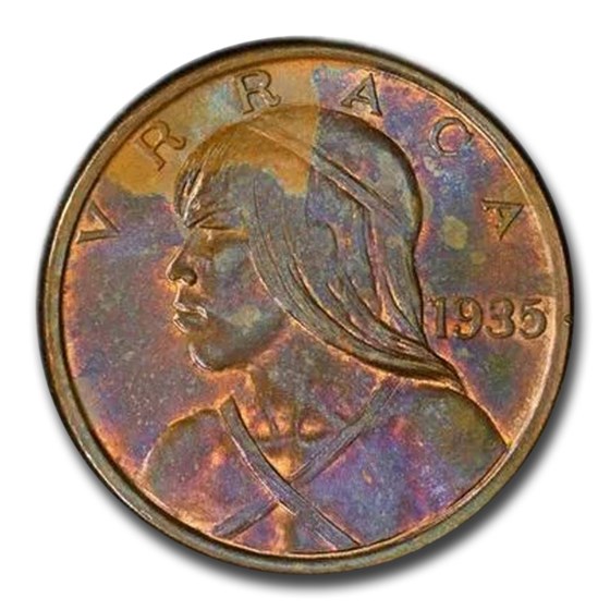 1935 Panama Centesimo MS-63 PCGS (Brown) 1935 Panama Centesimo MS-63 PCGS (Brown)