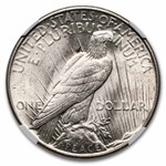 1935 Peace Dollar MS-61 NGC