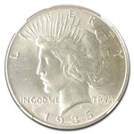 1935 Peace Dollar MS-65 NGC