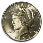 1935 Peace Dollar MS-65+ NGC