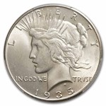 1935 Peace Dollar MS-65 PCGS