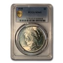 1935 Peace Dollar MS-65 PCGS