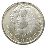 1935-S Arkansas Centennial Commemorative Half Dollar MS-66 PCGS