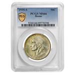 1935-S Boone Half Dollar MS-66 PCGS