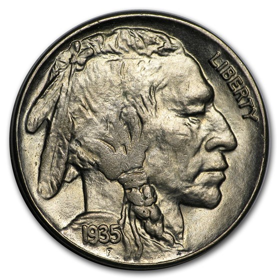1935-S Buffalo Nickel BU