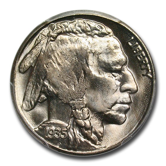 1935-S Buffalo Nickel MS-66 PCGS 1935-S Buffalo Nickel MS-66 PCGS