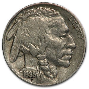 1935-S Buffalo Nickel XF 1935-S Buffalo Nickel XF