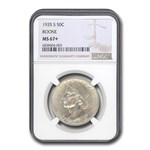 1935-S Daniel Boone Bicentennial Half Dollar MS-67+ NGC