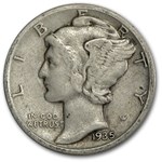 1935-S Mercury Dime Good/VF