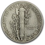 1935-S Mercury Dime Good/VF