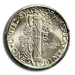 1935-S Mercury Dime MS-68 PCGS