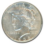 1935-S Peace Dollar AU-58 PCGS