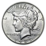 1935-S Peace Dollar AU