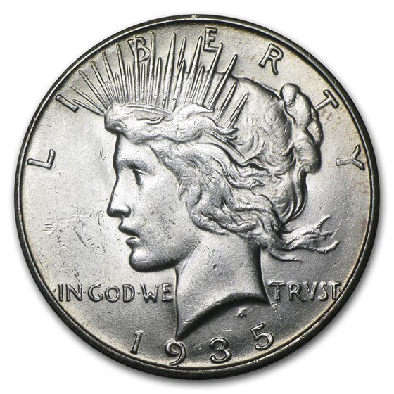 1935-S Peace Dollar BU 1935-S Peace Dollar BU