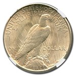 1935-S Peace Dollar MS-62 NGC