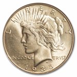1935-S Peace Dollar MS-65 NGC