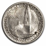 1935-S San Diego Half Dollar MS-65 PCGS (Rattler)