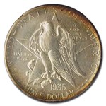 1935-S Texas Centennial Half Dollar Commem MS-68 NGC