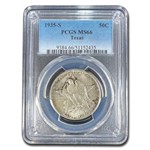 1935-S Texas Centennial MS-66 PCGS (Toned)