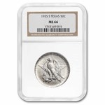 1935-S Texas Half Dollar Commem MS-66 NGC