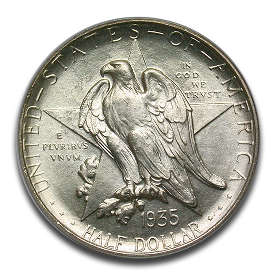 1935-S Texas Half Dollar MS-65 PCGS