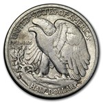 1935-S Walking Liberty Half Dollar VG/VF