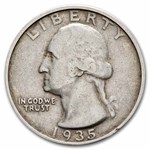1935-S Washington Quarter XF