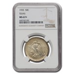 1935 Texas Centennial Commemorative Half Dollar MS-67+ NGC