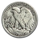 1935 Walking Liberty Halves 20-Coin Roll Avg Circ