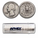 1935 Washington Quarter 40-Coin Roll Avg Circ