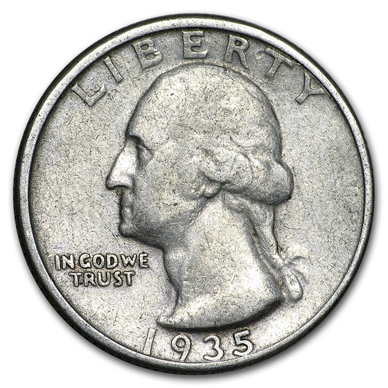 1935 Washington Quarter VF 1935 Washington Quarter VF