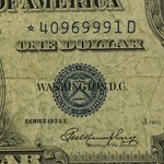 1935s* $1.00 Silver Certificates VG/VF Star Notes