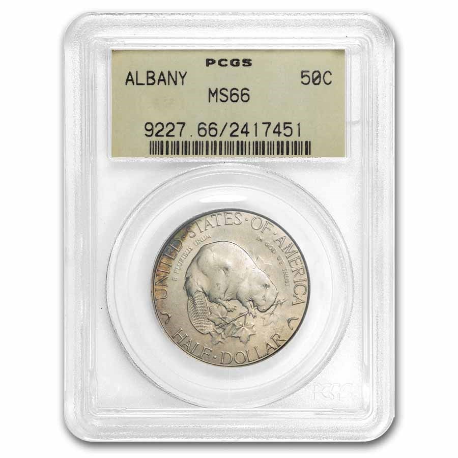 1936 Albany, New York Charter Half Dollar MS-66 PCGS