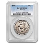 1936 Arkansas Centennial Commemorative Half Dollar MS-64 PCGS