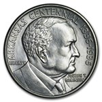 1936 Arkansas Centennial Robinson Half Commemorative AU