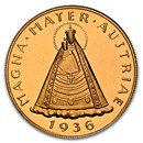 1936 Austria Gold 100 Schilling MS-65 NGC (PL)