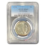 1936 Battle of Gettysburg Half Dollar Commem MS-65 PCGS