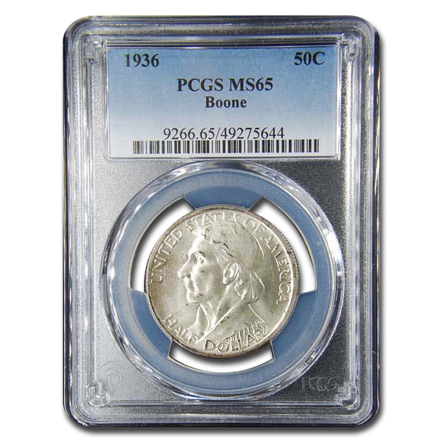 1936 Boone Half Dollar MS-65 PCGS