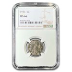 1936 Buffalo Nickel MS-66 NGC