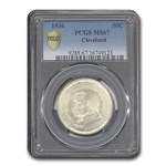 1936 Cleveland/Great Lakes Half Commem MS-67 PCGS
