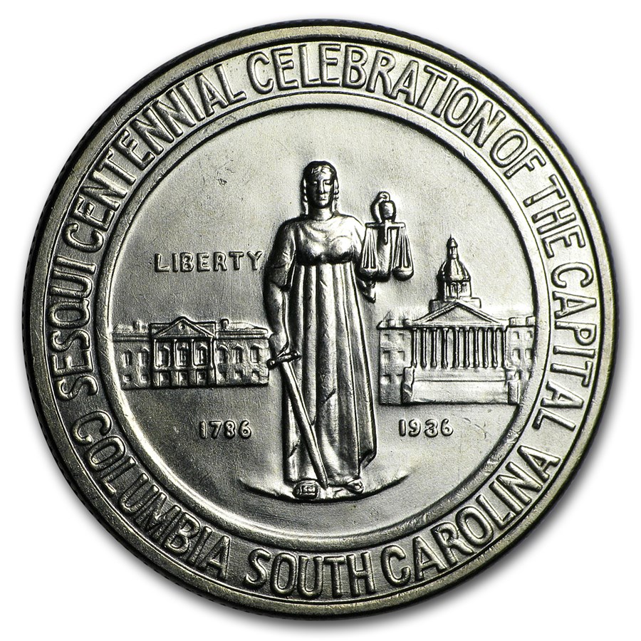 1936 Columbia Commemorative Half BU