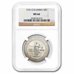 1936 Columbia, SC Half Dollar MS-66 NGC