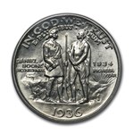 1936-D Boone Half Dollar Commem MS-64 PCGS