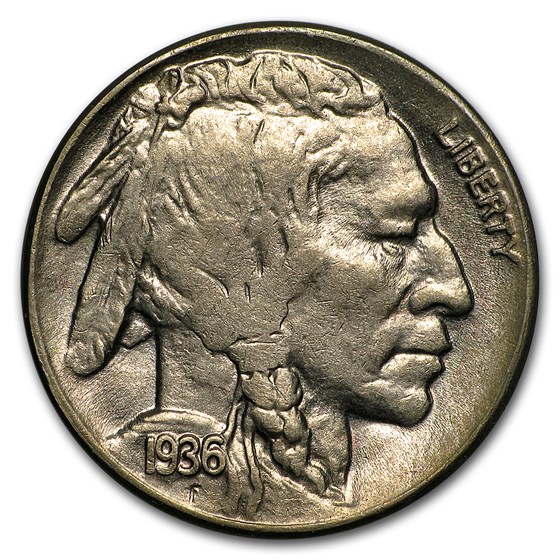 1936-D Buffalo Nickel BU 1936-D Buffalo Nickel BU