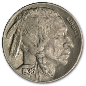 1936-D Buffalo Nickel XF 1936-D Buffalo Nickel XF