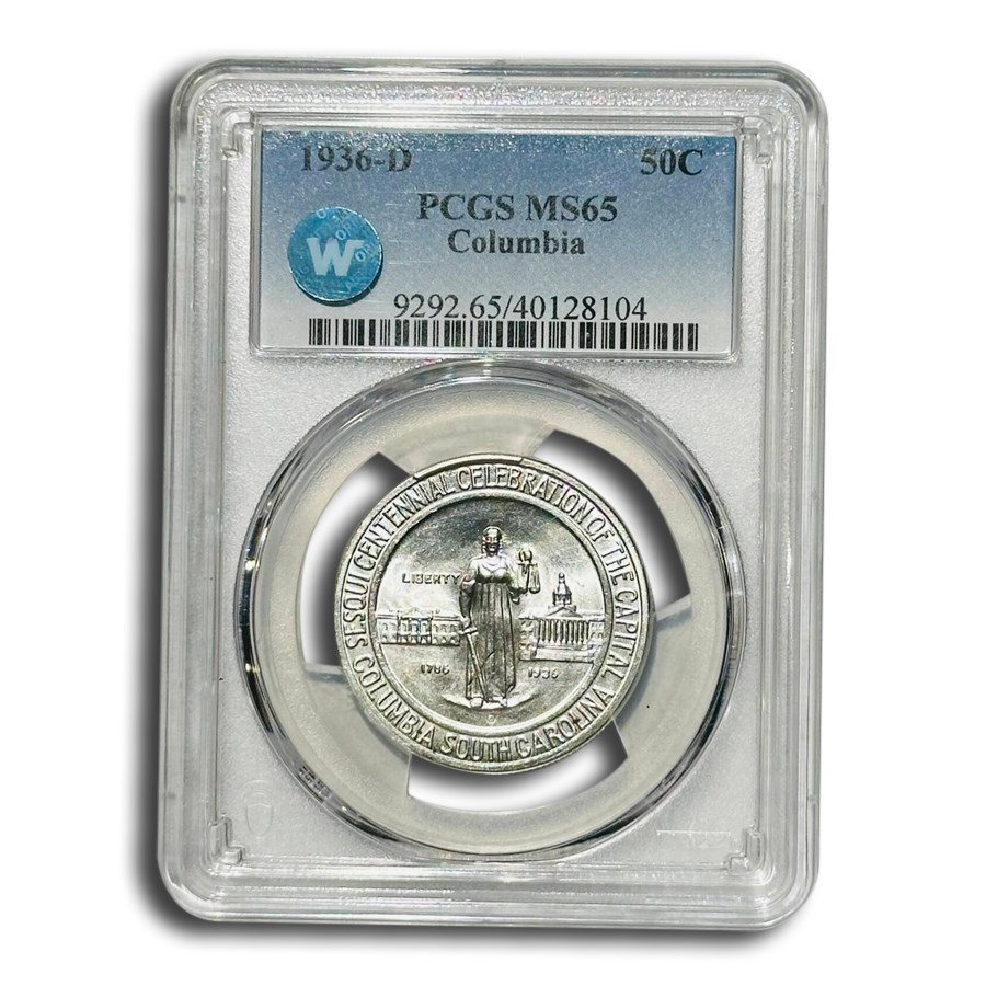 1936-D Columbia, SC Half Dollar MS-65 PCGS