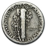 1936-D Mercury Dime Good/VF