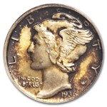 1936-D Mercury Dime MS-66 ANACS (FSB)
